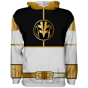 Sudadera Power Rangers White Ranger Blanco