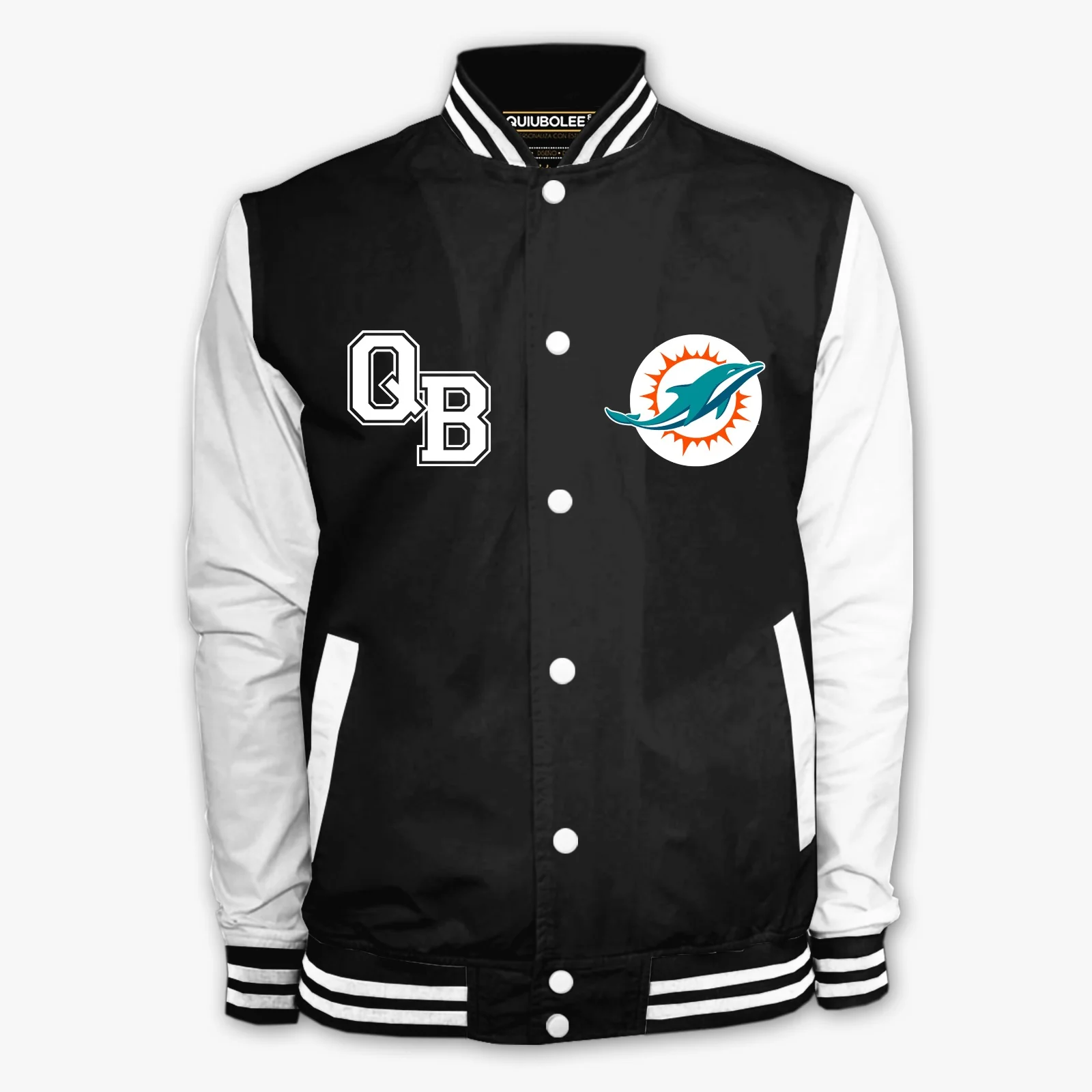 Chamarra Universitaria NFL Dolphins AFC