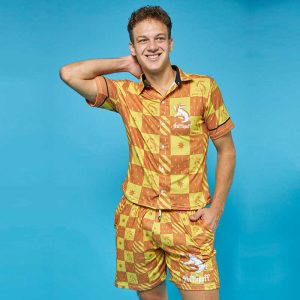 Conjunto Camisa Pijama Hufflepuff Magic