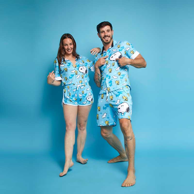 Conjunto Camisa Pijama Snoopy Preocupado - Imagen 9