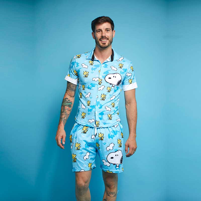 Conjunto Camisa Pijama Snoopy Preocupado - Imagen 3