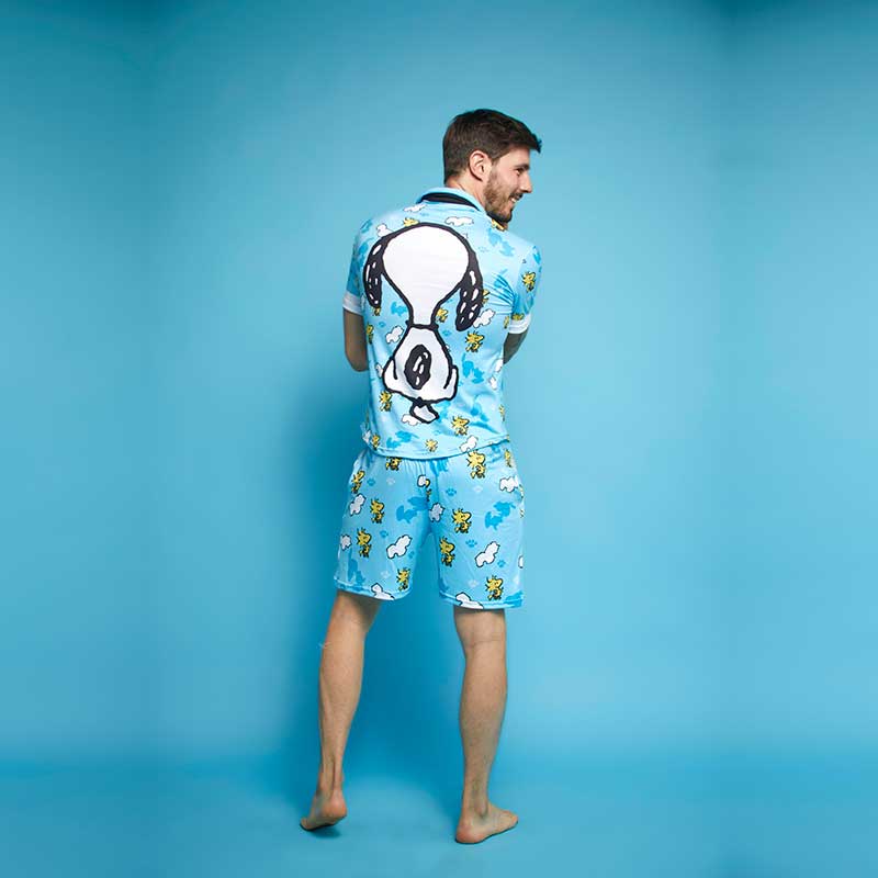 Conjunto Camisa Pijama Snoopy Preocupado - Imagen 6