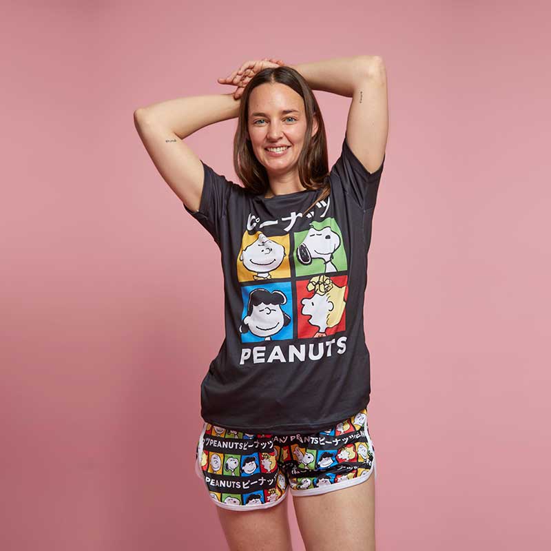 Short Pijama Peanuts Art Pop - Imagen 6