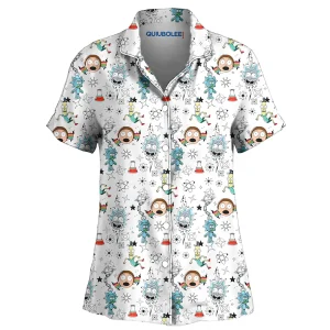 Camisa Pijama Rick y Morty Atomic