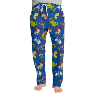 Pantalón Pijama Nicktoons Blue