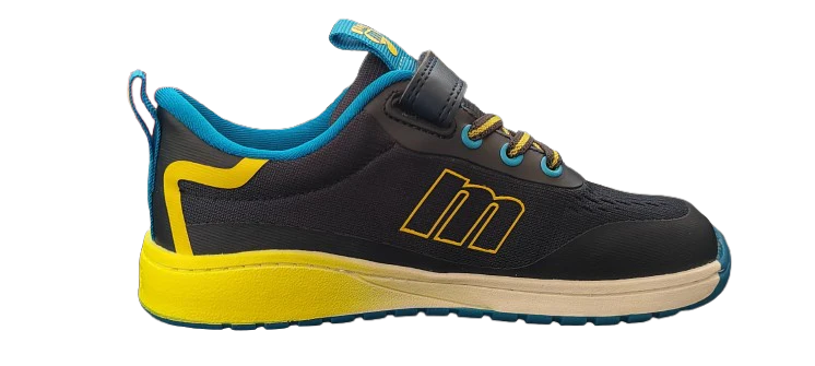 ZAPATILLAS FREE AZUL MARINO Y AMARILLO - Imagen 3