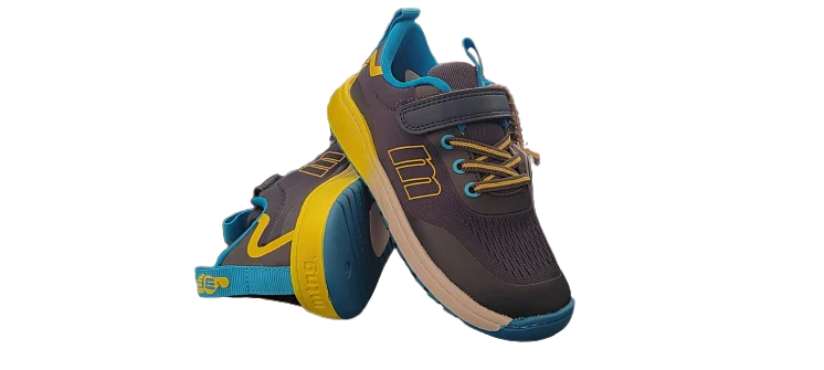 ZAPATILLAS FREE AZUL MARINO Y AMARILLO - Imagen 5