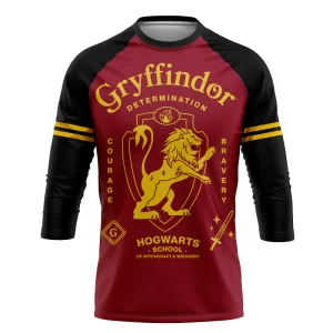 Playera Pijama Ranglan Gryffindor Determination