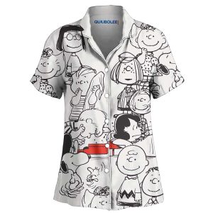 Camisa Pijama Snoopy And Friends
