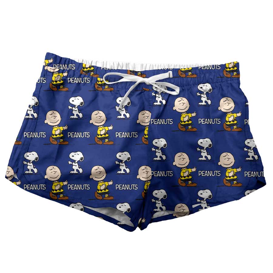 Short Pijama Snoopy, Charlie Brown Heart Friends - Imagen 5