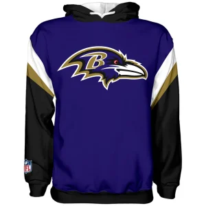 Sudadera Oficial Baltimore Ravens AFC