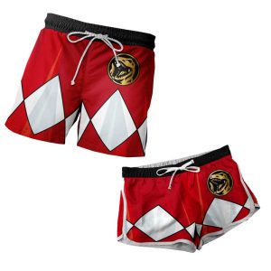 Short Pijama Mighty Morphin Red Ranger