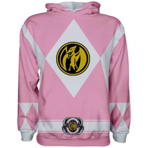 Sudadera Power Rangers Rosa Original