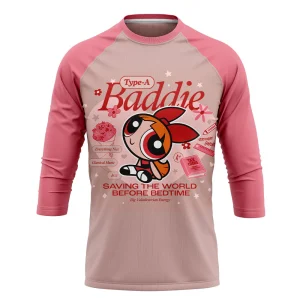 Playera Pijama Ranglan Bombon