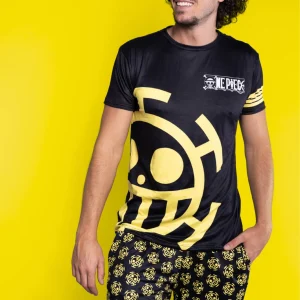 Conjunto Pijama One Piece Piratas Corazón Trafalgar Law