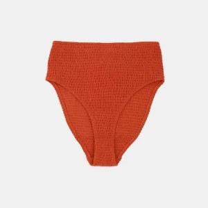 Braga de bikini fruncida