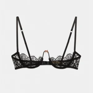 Sujetador de encaje floral