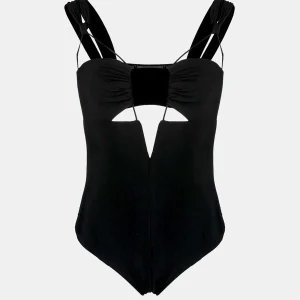 Bañador con detalles fruncidos