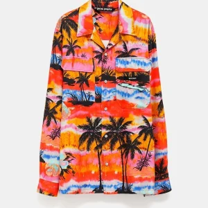 Camisa Psychedelic Palms