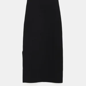 Falda midi de viscosa