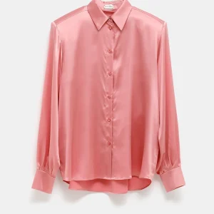 Camisa clásica de seda