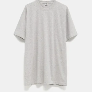 Camiseta recta de algodón