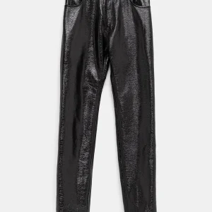 Pantalón de vinilo con cinco bolsillos para hombre