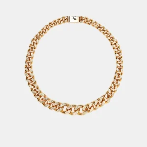 Collar cadena dorada