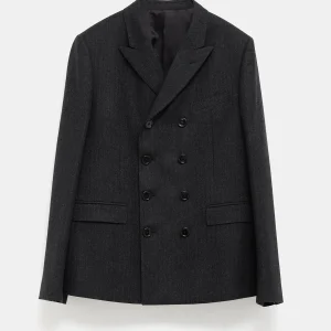 Chaqueta Carnaby de franela a rayas