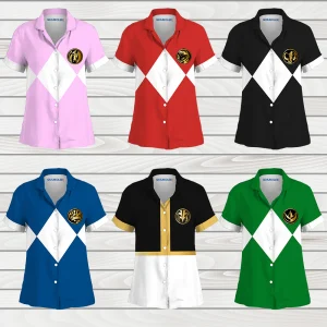 Camisa Pijama Power Rangers