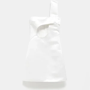 Vestido mini con abertura