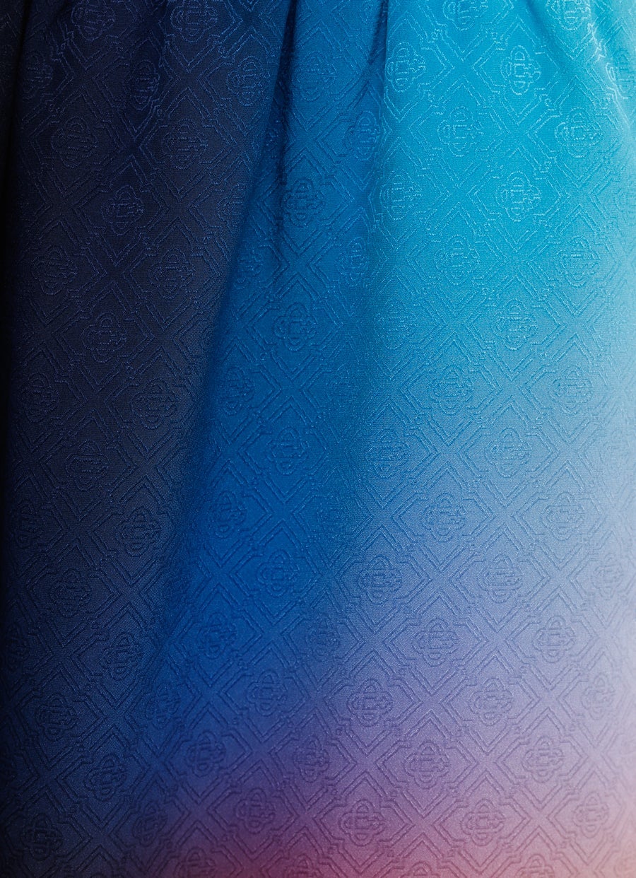 Shorts de seda con degradado - Imagen 3