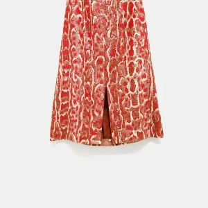 Falda con lentejuelas