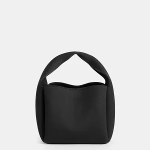 Bolso Petite Bucket de satén