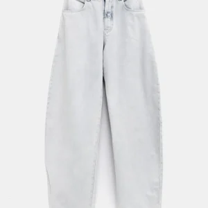 Pantalón vaquero de corte curvo