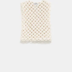 Top de cordon anudado