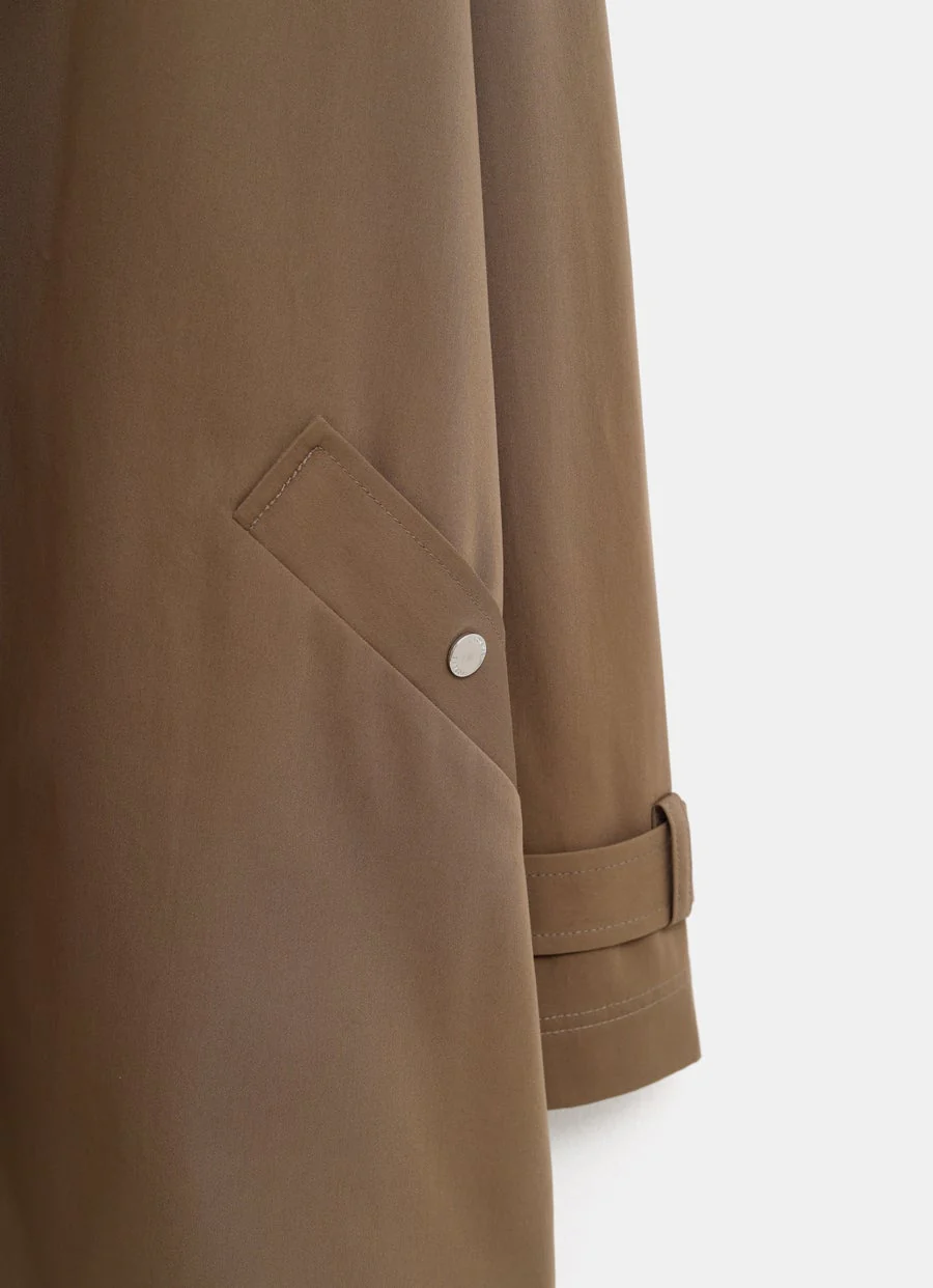 Chaqueta estilo gabardine oversize - Imagen 3