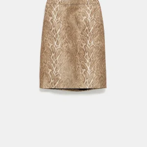 Falda tubo de viscosa y lúrex