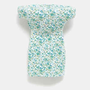 Minivestido acolchado