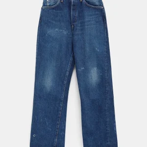 Pantalón vaquero Selvedge denim baggy para mujer