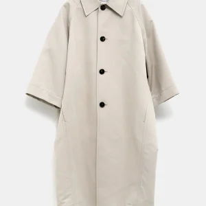 Abrigo de seda y algodón