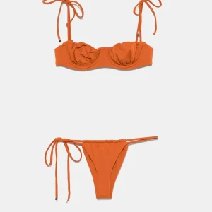 Conjunto de bikini naranja
