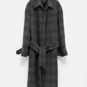 Abrigo de manga raglán una capa