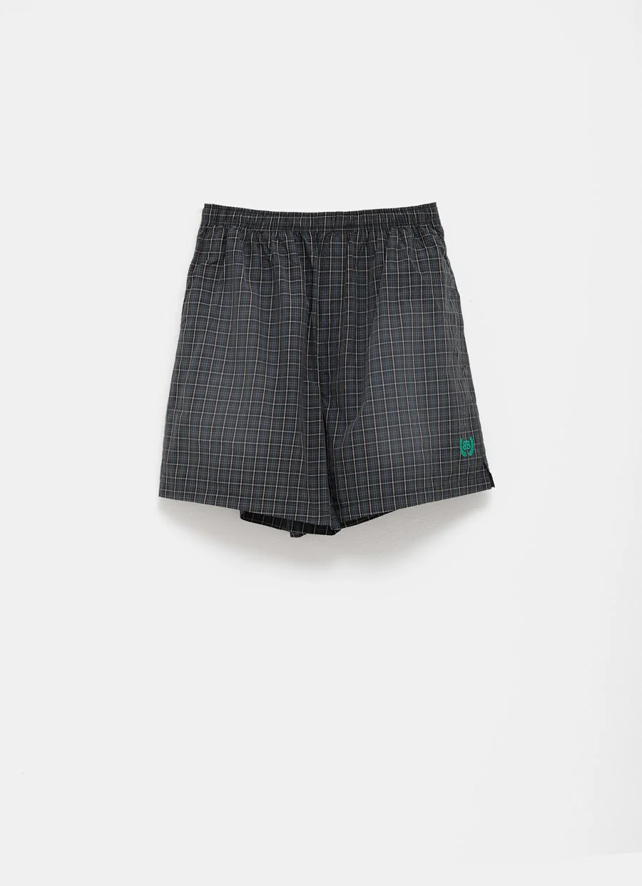 Bañador tipo bóxer a cuadros