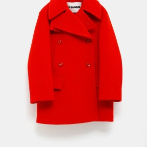 Abrigo Chevrón de lana