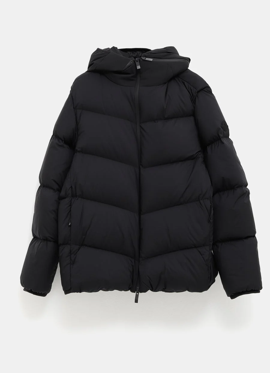 Plumífero corto con capucha Forez para hombre