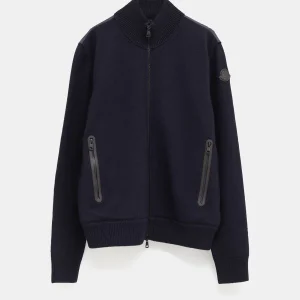 Cárdigan acolchado con cremallera para hombre