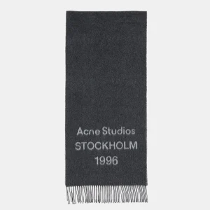 Bufanda ancha con logo