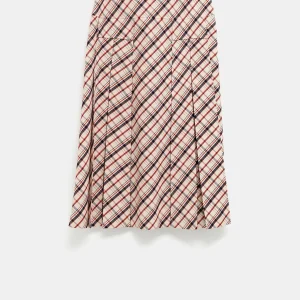 Falda de cuadros de Prada