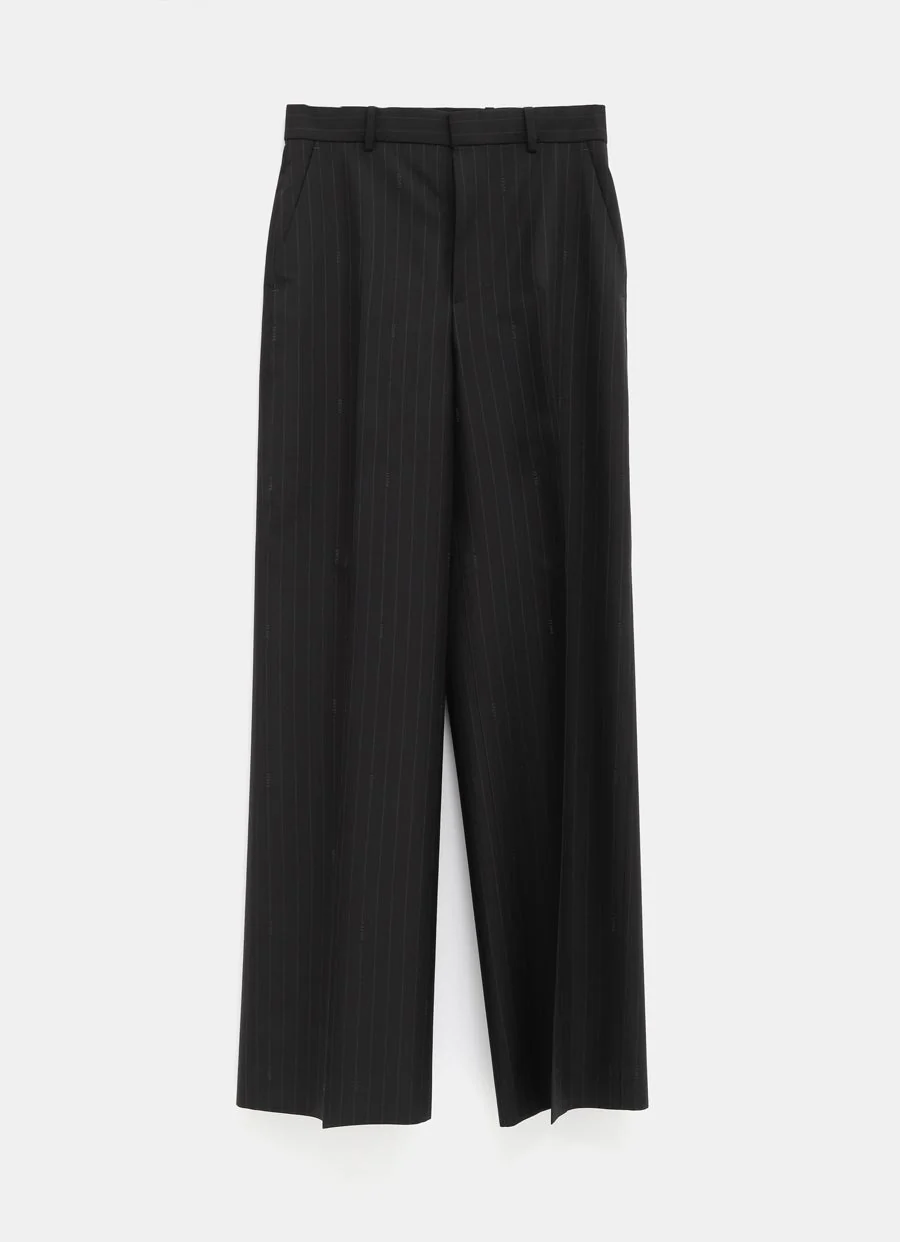 Pantal贸n a rayas para mujer